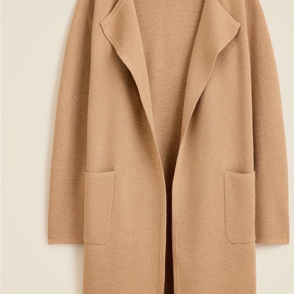 J. Crew Classic Tan Knit Sweater